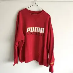 PUMA ヴィンテージ　スウェット　90s 90年代　L 赤　レッド