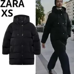 ZARA セミロング丈ラバー加エウィンドプルーフアノラック S - メルカリ