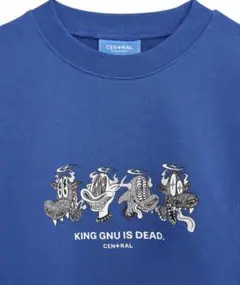 kingGnu Cen+ral ツアー スウェット M BLUE