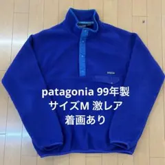 激レア　90s patagonia 前立てナイロン　シンチラ　スナップT