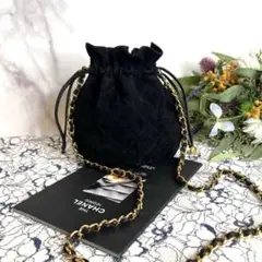大幅お値下げ！！シャネルビンテージワンショルダー巾着バッグ