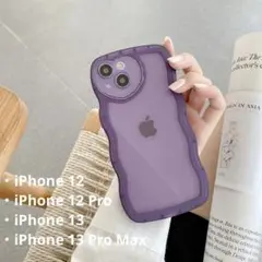 iPhoneケース ウェーブ クリアケース TPU 韓国 おしゃれ
