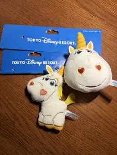 東京ディズニーリゾート トイストーリー　バターカップキーホルダー2個セット