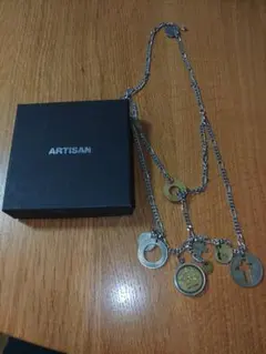 アルネヨハンセン シルバーネックレス オニキス - メルカリ