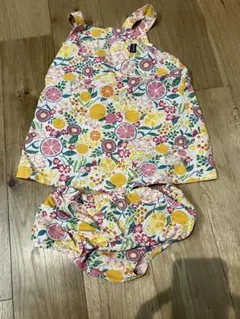 パタゴニア フルーツ柄 ワンピース　95 90スカート　水着　2t キッズベビー