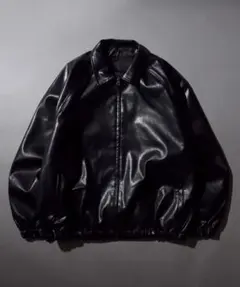 Synthetic Leather Blouson/オーバーサイズのサムネイル