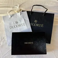 デコルテ　ショッパー　ギフトボックス