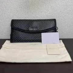 美品　JIMMY CHOO スタッズ チェーンウォレットのサムネイル