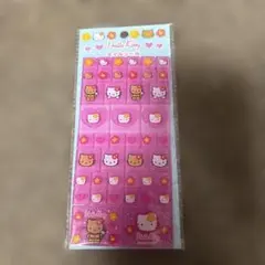 【未開封】ハローキティ　タイルシール　サンリオ　日焼け　平成