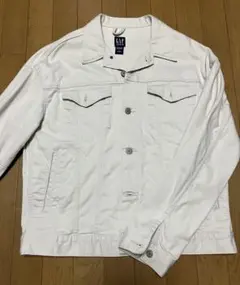 GAP ギャップ オーバーサイズアイコンジャケット ホワイトデニム S