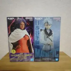 BLEACH千年血戦篇 フィギュア【四楓院夜一&日番谷冬獅郎】2体セット