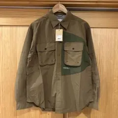 Gramicci グラミチ ナイロンシャツ ナイロンブレントウッドシャツ Lのサムネイル