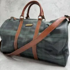 ポロ ラルフローレン ボストンバッグ 大容量 PVC レザー