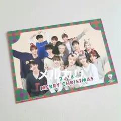 SEVENTEEN　ファンクラブ　特典　ポストカード　クリスマス