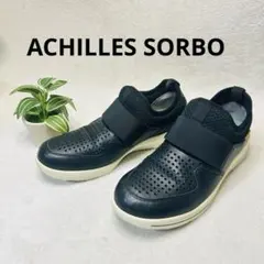 ACHILLES SORBO アキレスソルボ　黒　スリッポン スニーカーのサムネイル