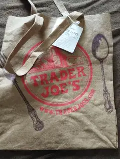 新品タグ付き　Trader Joe's トレジョ ウォッシャブル ペーパーバック
