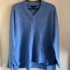 BANANAREPUBLIC バナナパブリック　ブルー　ニットロンT
