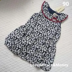 新品未使用タグ付き　Love&Peace&Money　バルーンワンピース　90のサムネイル