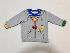 ミキハウス ホットビスケッツ トレーナー 80