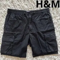 H&M ショートパンツ　カーゴパンツ　ハーフパンツ　ブラック