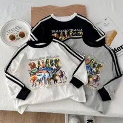 イタリアンブレインロット トゥントゥントゥンサフール カットソー　白