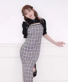 apres jour ダブルリボンキャミワンピース ショートボレロブラウス