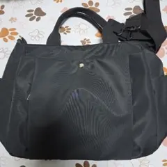 ブラックナイロンショルダーバッグ新品未使用　お値下げ‼️