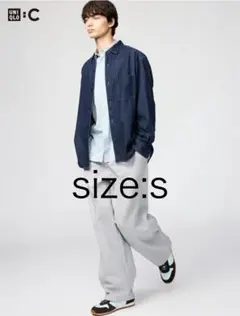 UNIQLO:C スウェット￼ワイドパンツ