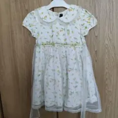 ガールズ　夏物ワンピース　110cm