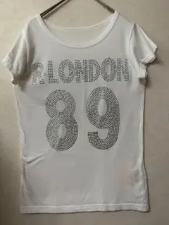 #4267 R LONDON アールロンドン Tシャツ S ホワイトのサムネイル