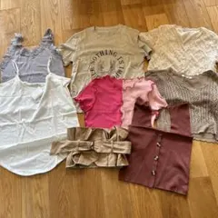 半袖　キャミソール  羽織　など　まとめ売り　レディース　M