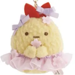 すみっコぐらし えびふらいのしっぽ　銀閣寺 ぶらさげぬいぐるみ