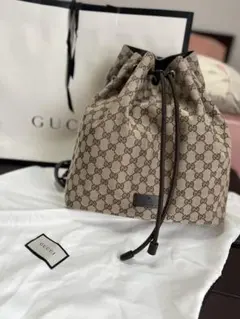 GUCCI GGキャンバス ドローストリング バックパックのサムネイル