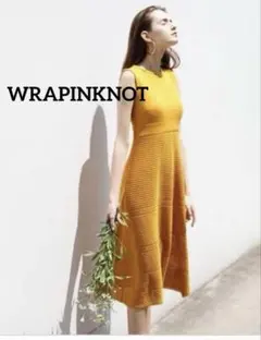 WRAPINKNOT ノースリーブ ワンピース M 美品