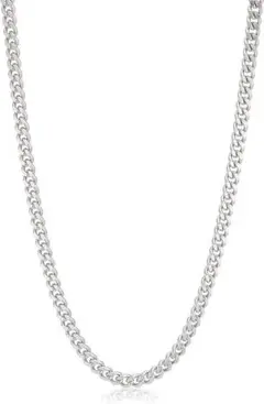 M2045-24-10】ネックレス メンズ ステンレス チェーン4ｍｍ-50ｃｍ