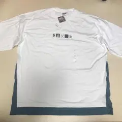 鬼滅の刃 嘴平伊之助 コラボ Tシャツ XL GU 白 新品タグ付