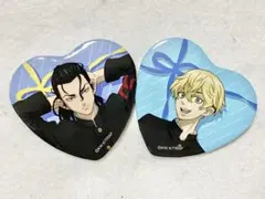 東京リベンジャーズ 東リベ 東急ハンズ ハート缶バッジ 場地 松野②