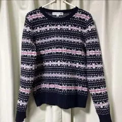 ユニクロ イネス ニット Mサイズ ウール100%