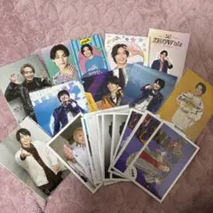 少年忍者檜山光成　公式写真ステフォフォトセ缶バッチステッカープロフィールカード