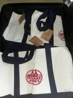 海外限定 トレーダージョーズ トートバッグ 4枚セット 新品未使用 エコバッグ