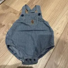 POLO Baby ストライプオーバーオール 70