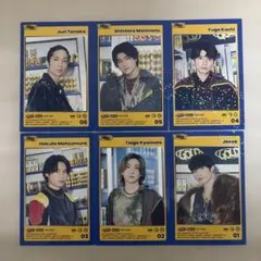 SixTONES 特典トレカ　6枚セット