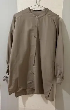 長袖ロングシャツ