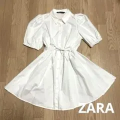 【本日セール】ZARA 白シャツ　Sサイズ