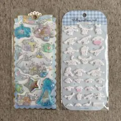 【国内正規品】キラキラウォーターインシール　シナモロール　２種