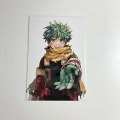 緑谷出久 42巻 特典 ポストカード