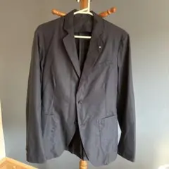 ZARA ダークブルー テーラードジャケット