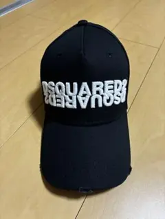 DSQUARED2 ブラック キャップ