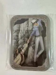 コナン　SEGA ラッキーくじ　K賞　ビッグスクエア缶バッジ　服部平次　遠山和葉