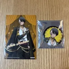 桃源暗鬼 無陀野無人 アラビアンナイト アニメイト特典　ブロマイド&バッジ